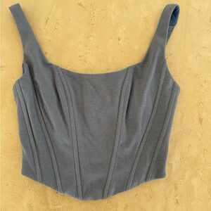 Stylish Blue Women's Crop Top